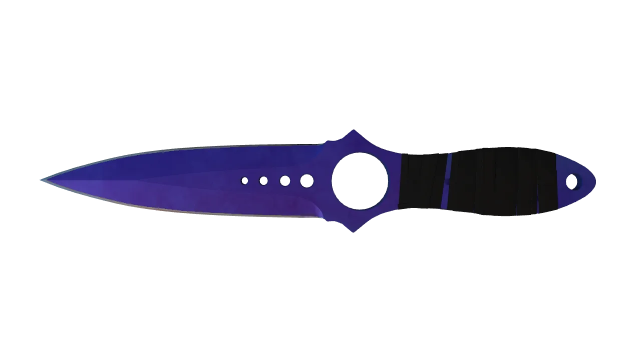 Skeleton Knife | Doppler (Sapphire) seed #101, back