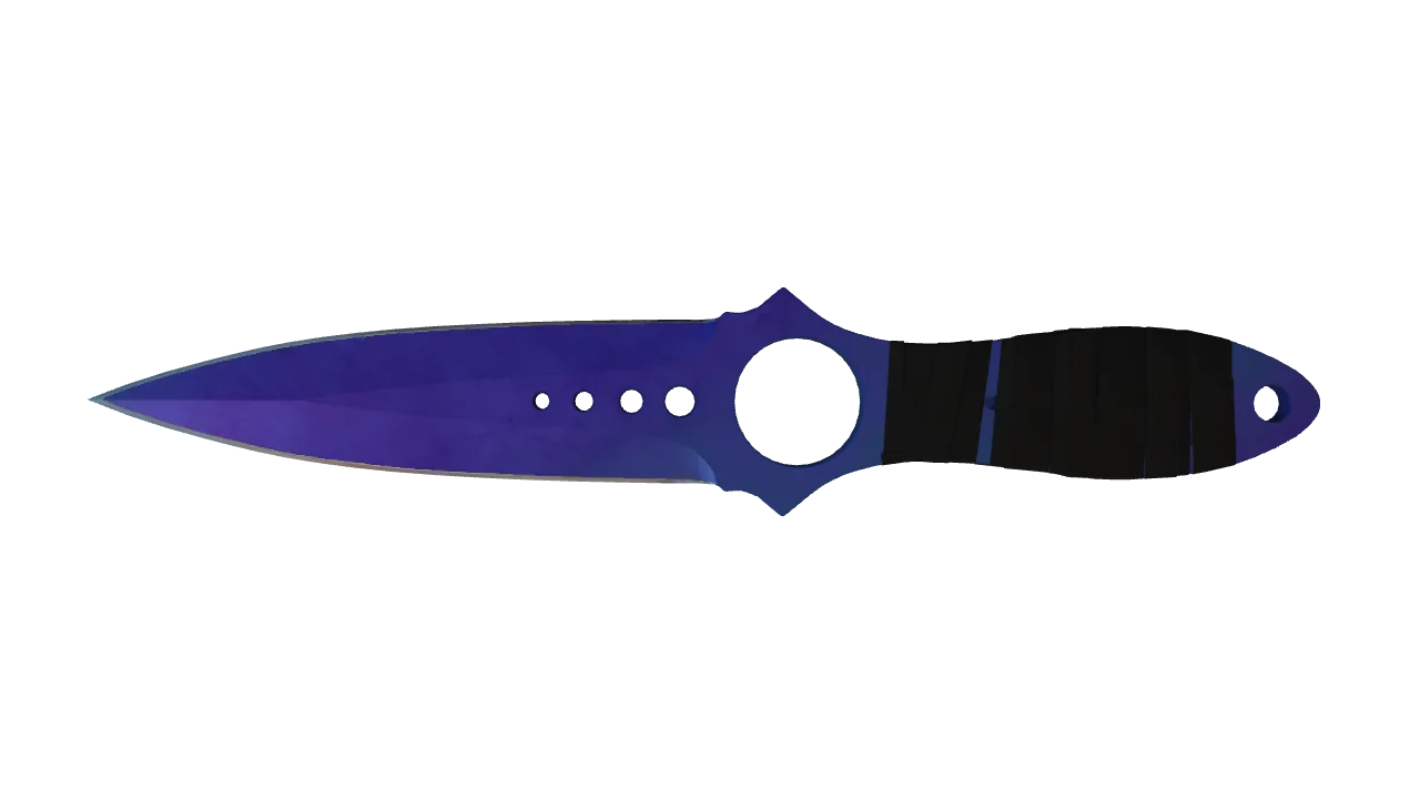 Skeleton Knife | Doppler (Sapphire) seed #141, back
