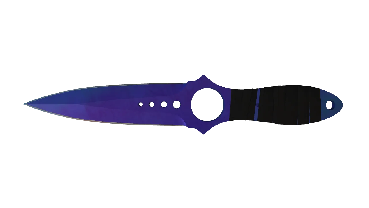 Skeleton Knife | Doppler (Sapphire) seed #147, back
