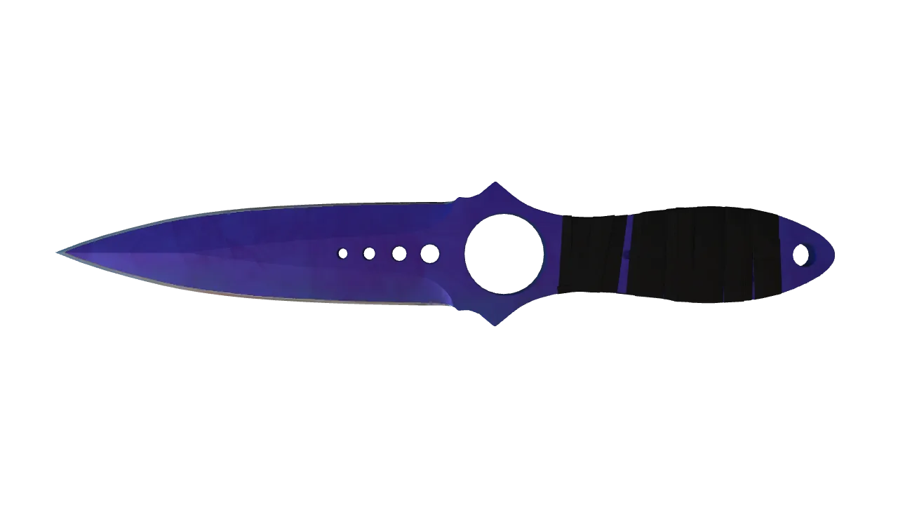 Skeleton Knife | Doppler (Sapphire) seed #15, back