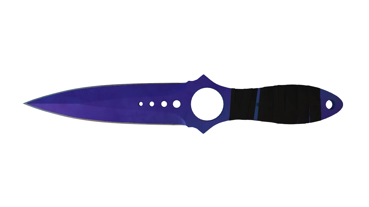 Skeleton Knife | Doppler (Sapphire) seed #150, back