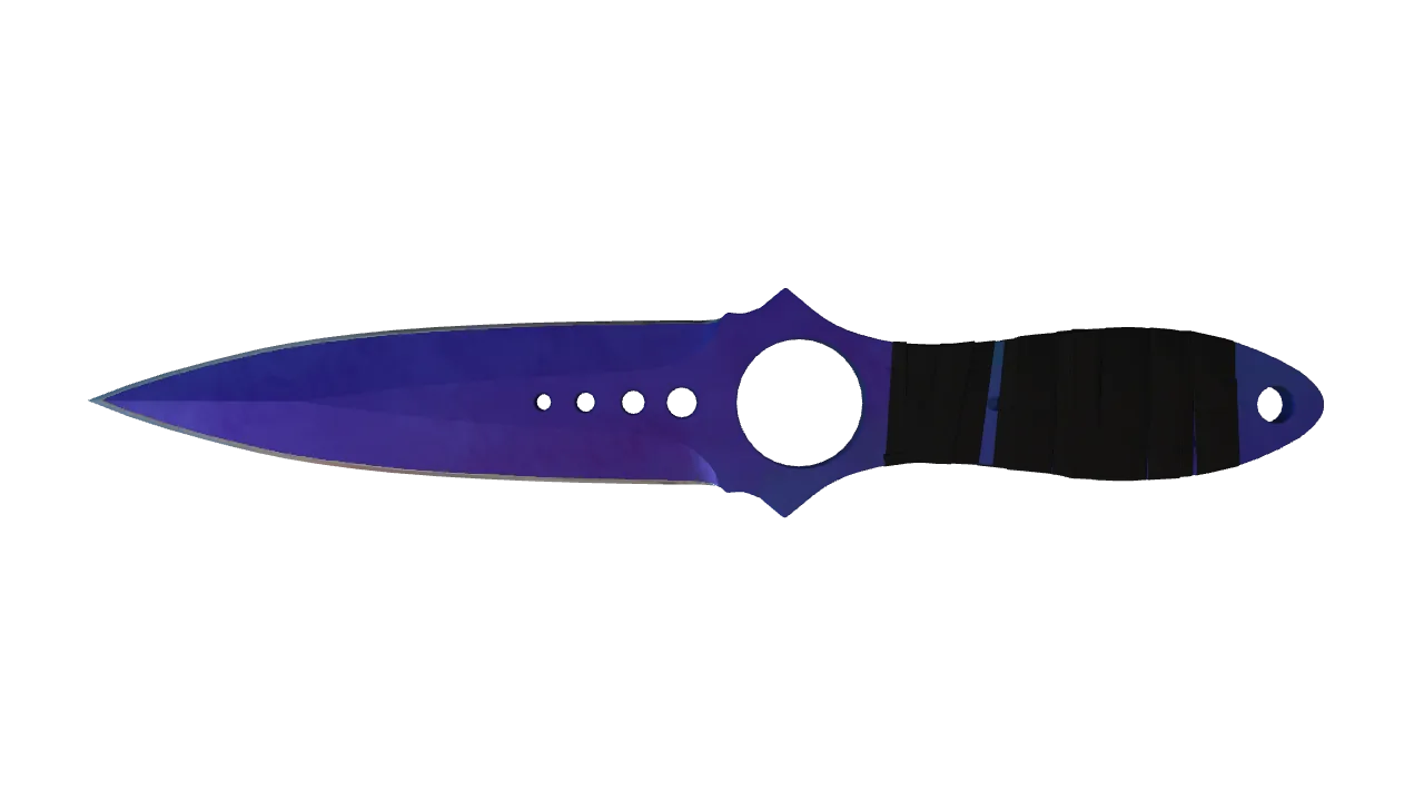 Skeleton Knife | Doppler (Sapphire) seed #159, back