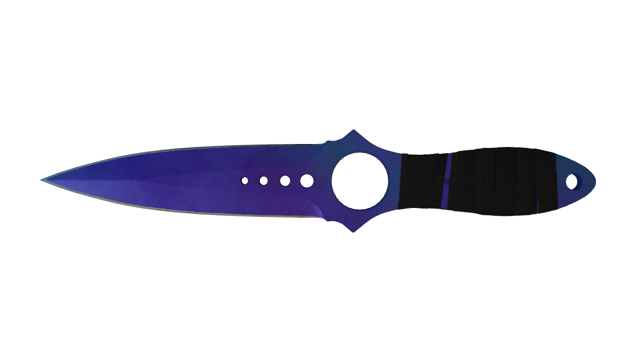 Skeleton Knife | Doppler (Sapphire) seed #171, back