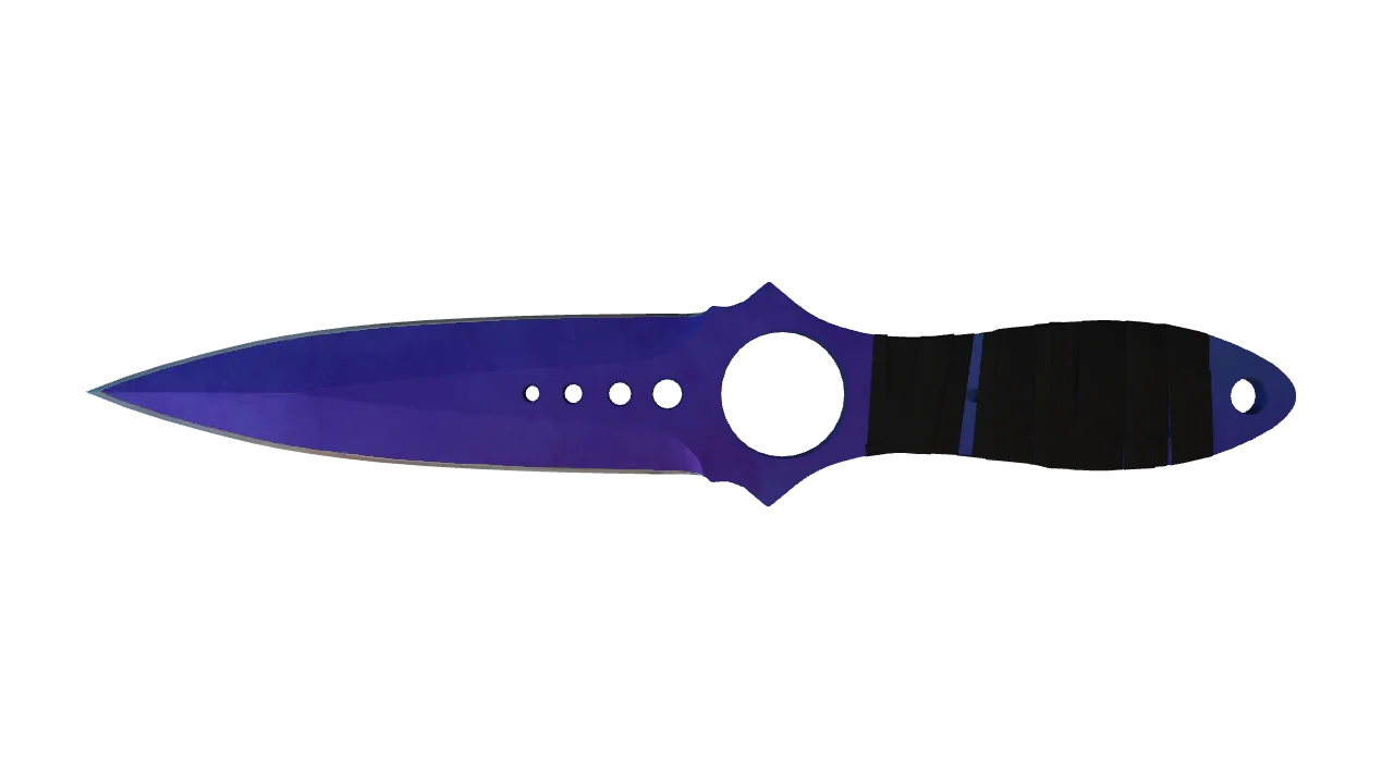 Skeleton Knife | Doppler (Sapphire) seed #208, back