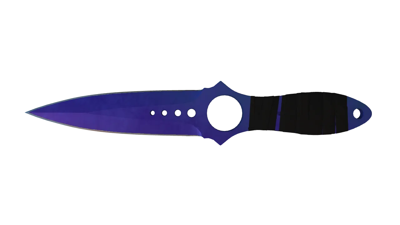 Skeleton Knife | Doppler (Sapphire) seed #215, back