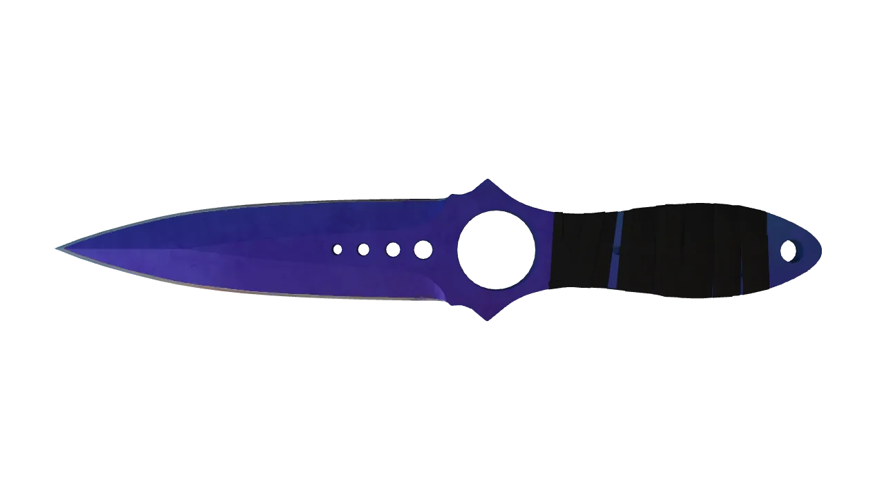 Skeleton Knife | Doppler (Sapphire) seed #242, back