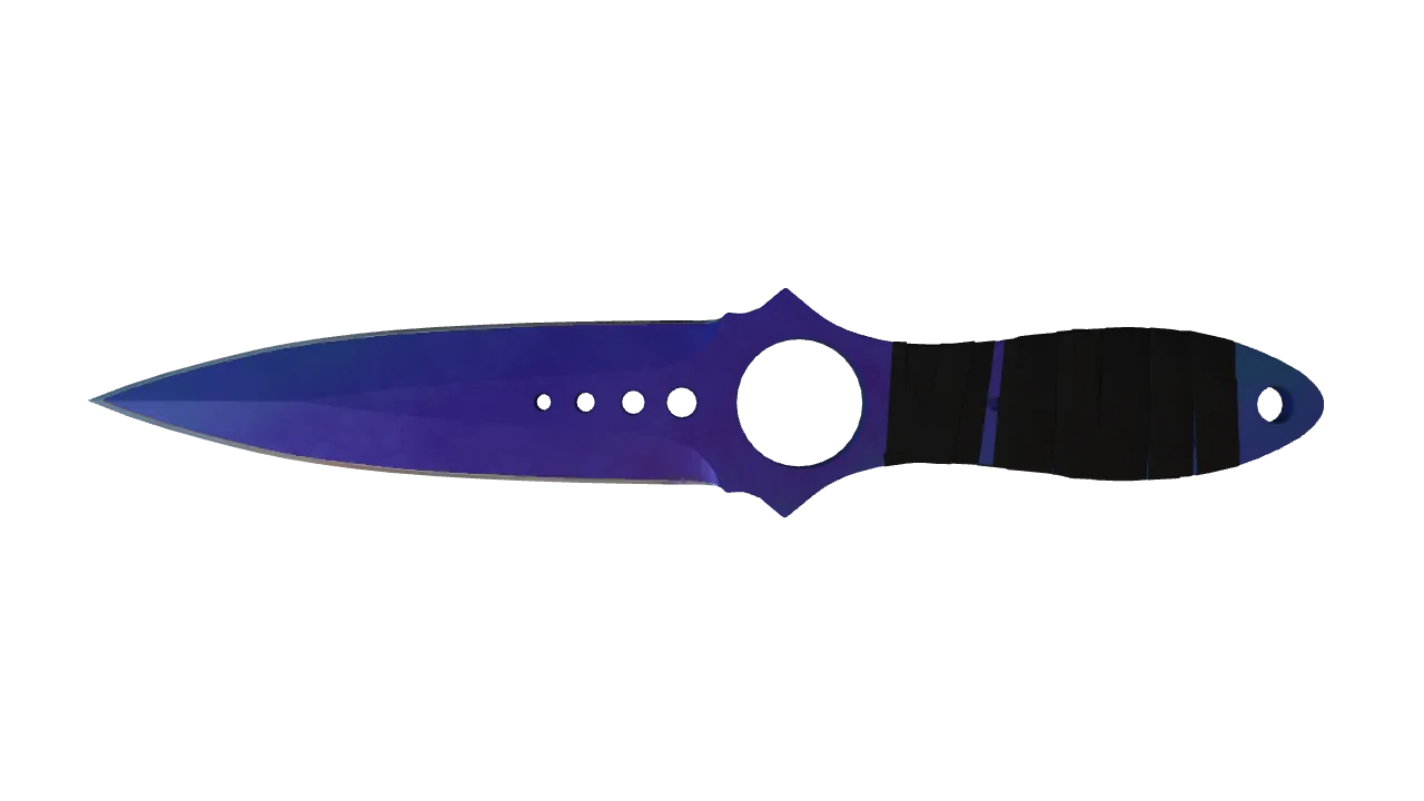 Skeleton Knife | Doppler (Sapphire) seed #244, back