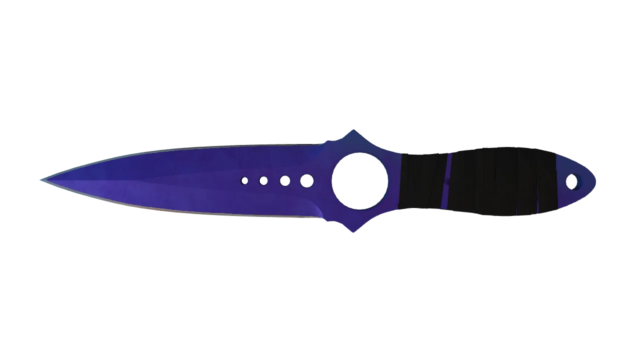 Skeleton Knife | Doppler (Sapphire) seed #252, back