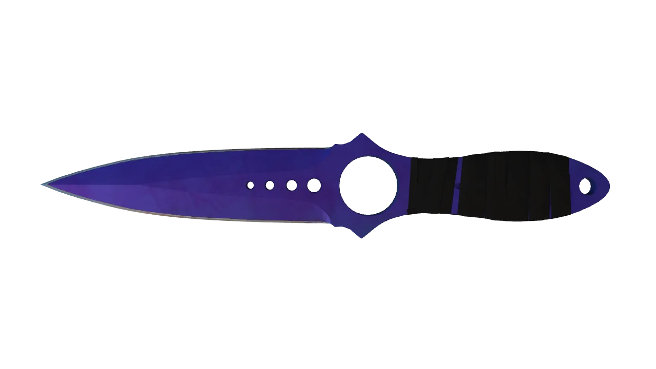 Skeleton Knife | Doppler (Sapphire) seed #261, back