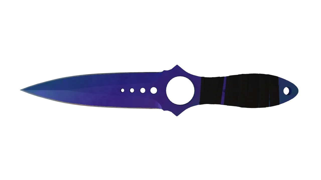 Skeleton Knife | Doppler (Sapphire) seed #279, back