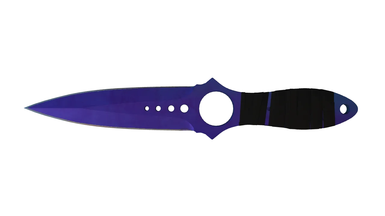 Skeleton Knife | Doppler (Sapphire) seed #281, back