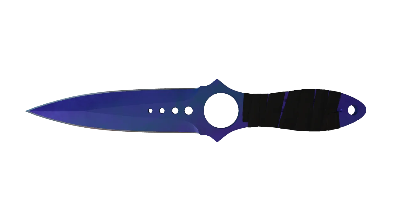 Skeleton Knife | Doppler (Sapphire) seed #29, front