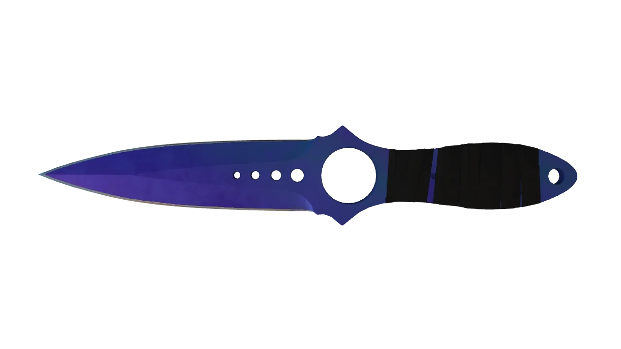 Skeleton Knife | Doppler (Sapphire) seed #367, back