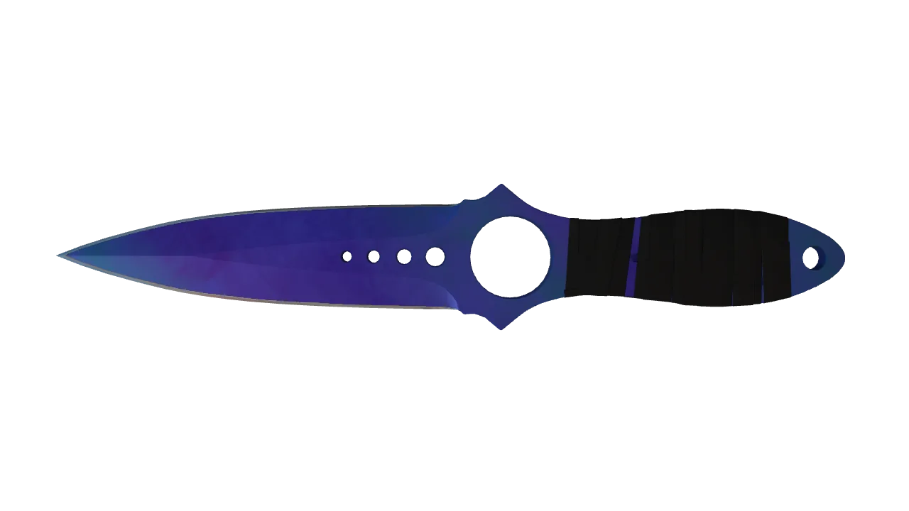 Skeleton Knife | Doppler (Sapphire) seed #38, back