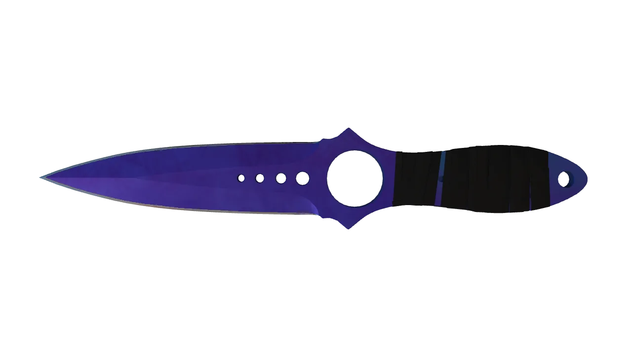 Skeleton Knife | Doppler (Sapphire) seed #41, back