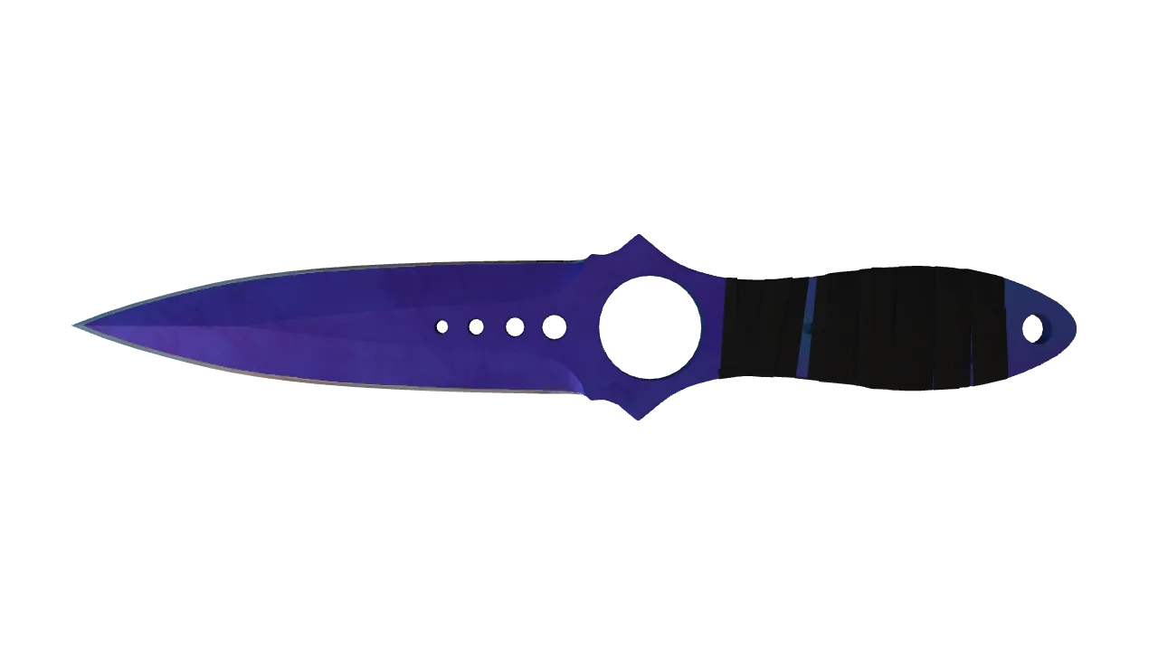 Skeleton Knife | Doppler (Sapphire) seed #449, back