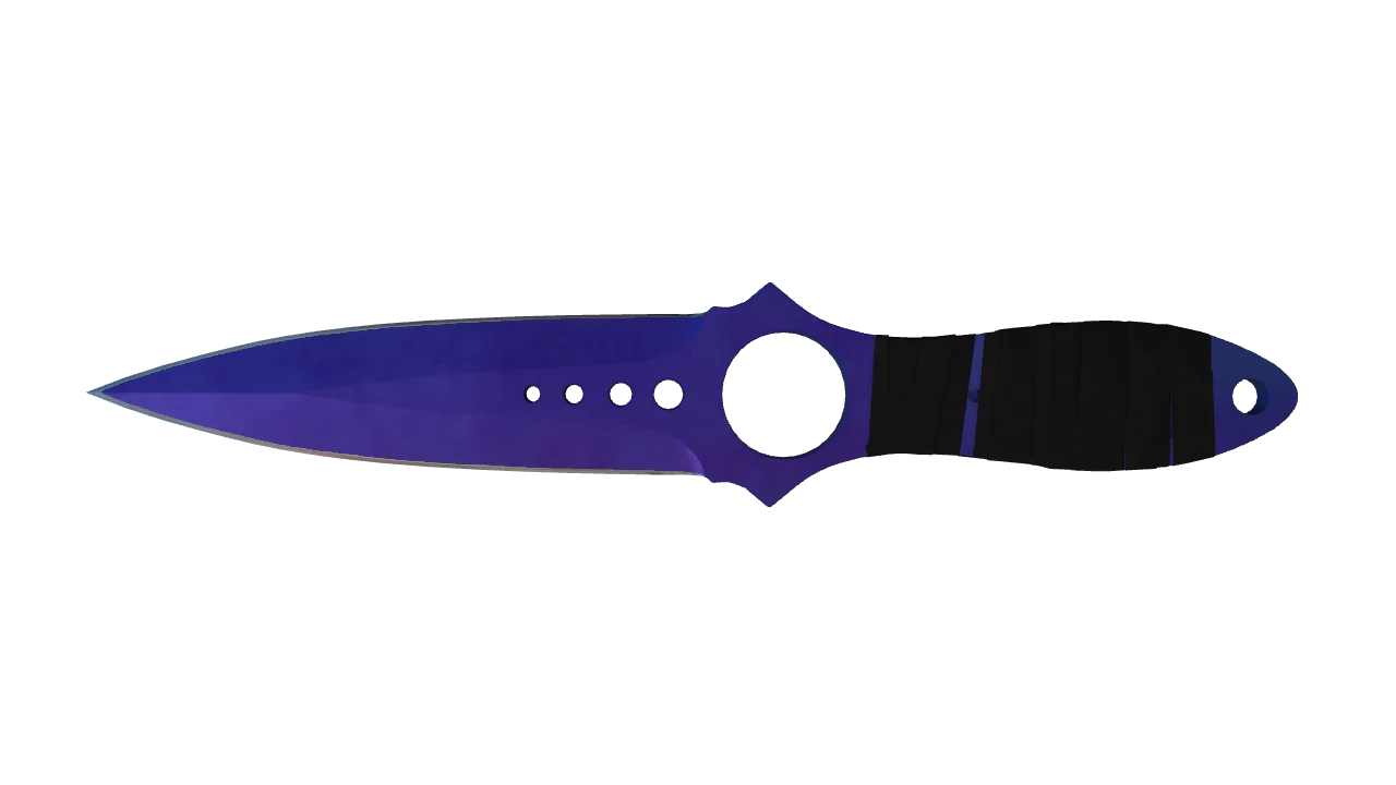 Skeleton Knife | Doppler (Sapphire) seed #456, back