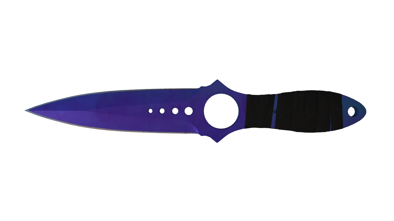 Skeleton Knife | Doppler (Sapphire) seed #468, back