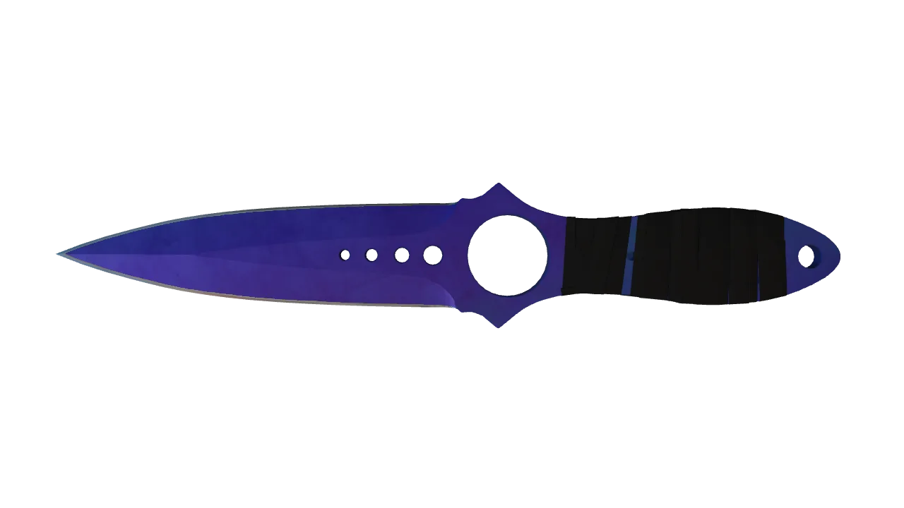 Skeleton Knife | Doppler (Sapphire) seed #476, back
