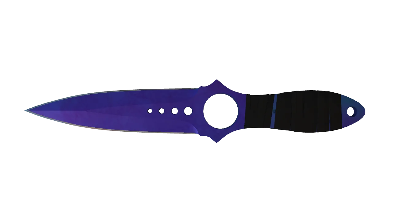 Skeleton Knife | Doppler (Sapphire) seed #494, back
