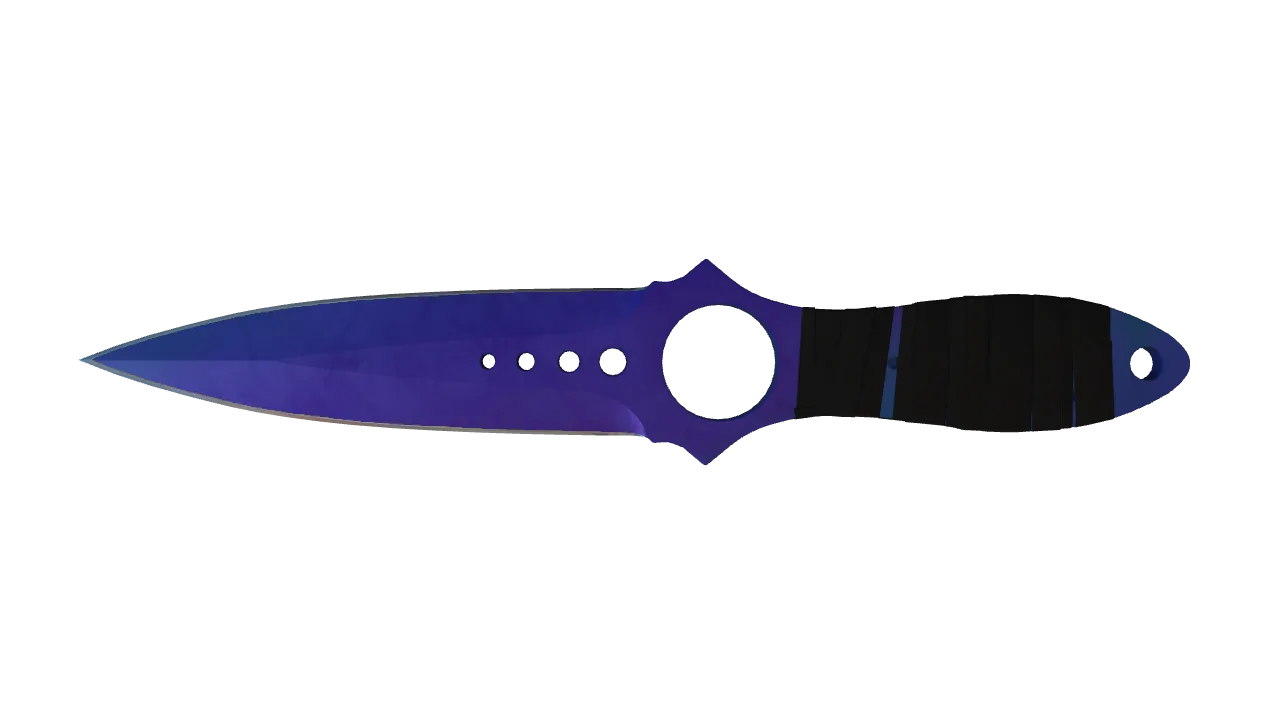 Skeleton Knife | Doppler (Sapphire) seed #544, back
