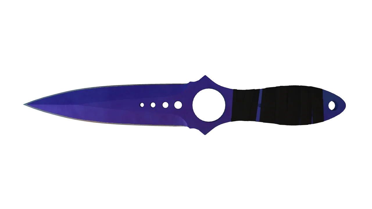 Skeleton Knife | Doppler (Sapphire) seed #557, back