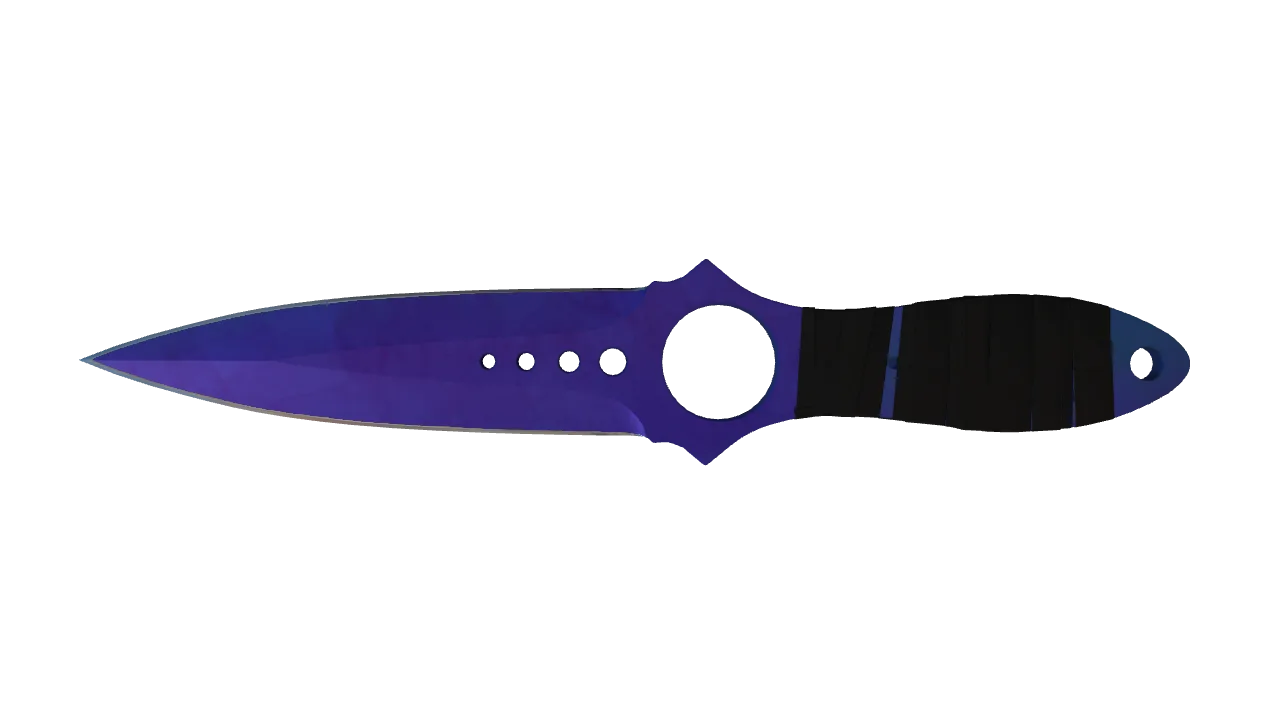 Skeleton Knife | Doppler (Sapphire) seed #576, back