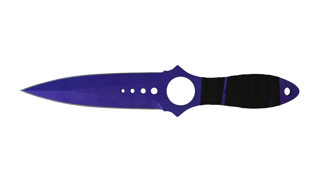Skeleton Knife | Doppler (Sapphire) seed #601, back