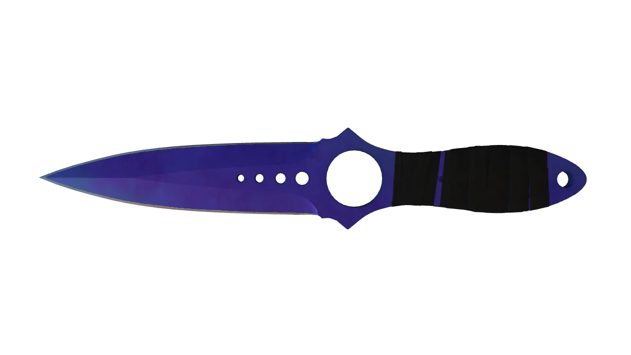 Skeleton Knife | Doppler (Sapphire) seed #620, back