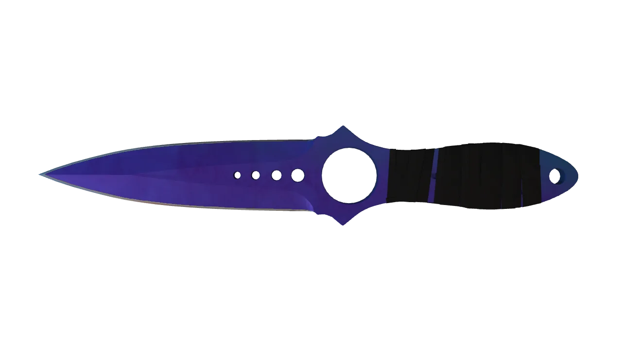 Skeleton Knife | Doppler (Sapphire) seed #628, back