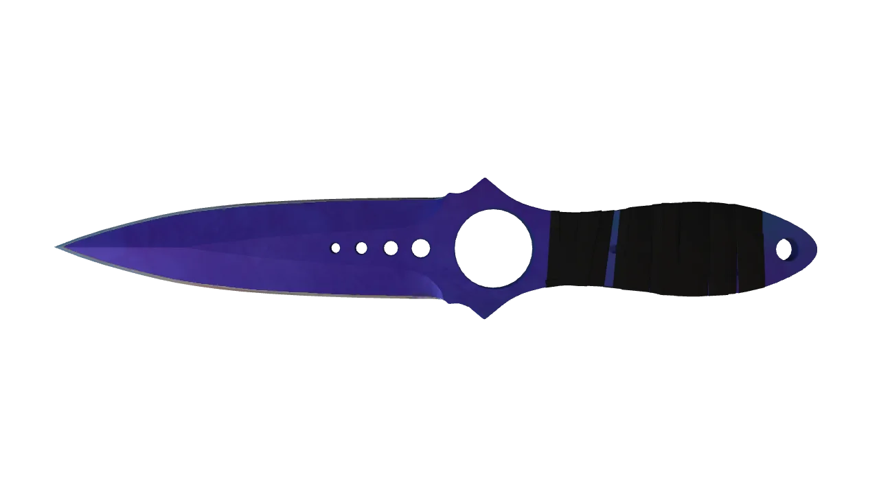 Skeleton Knife | Doppler (Sapphire) seed #648, back