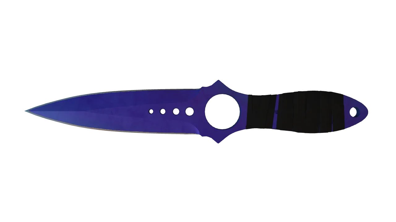 Skeleton Knife | Doppler (Sapphire) seed #653, back