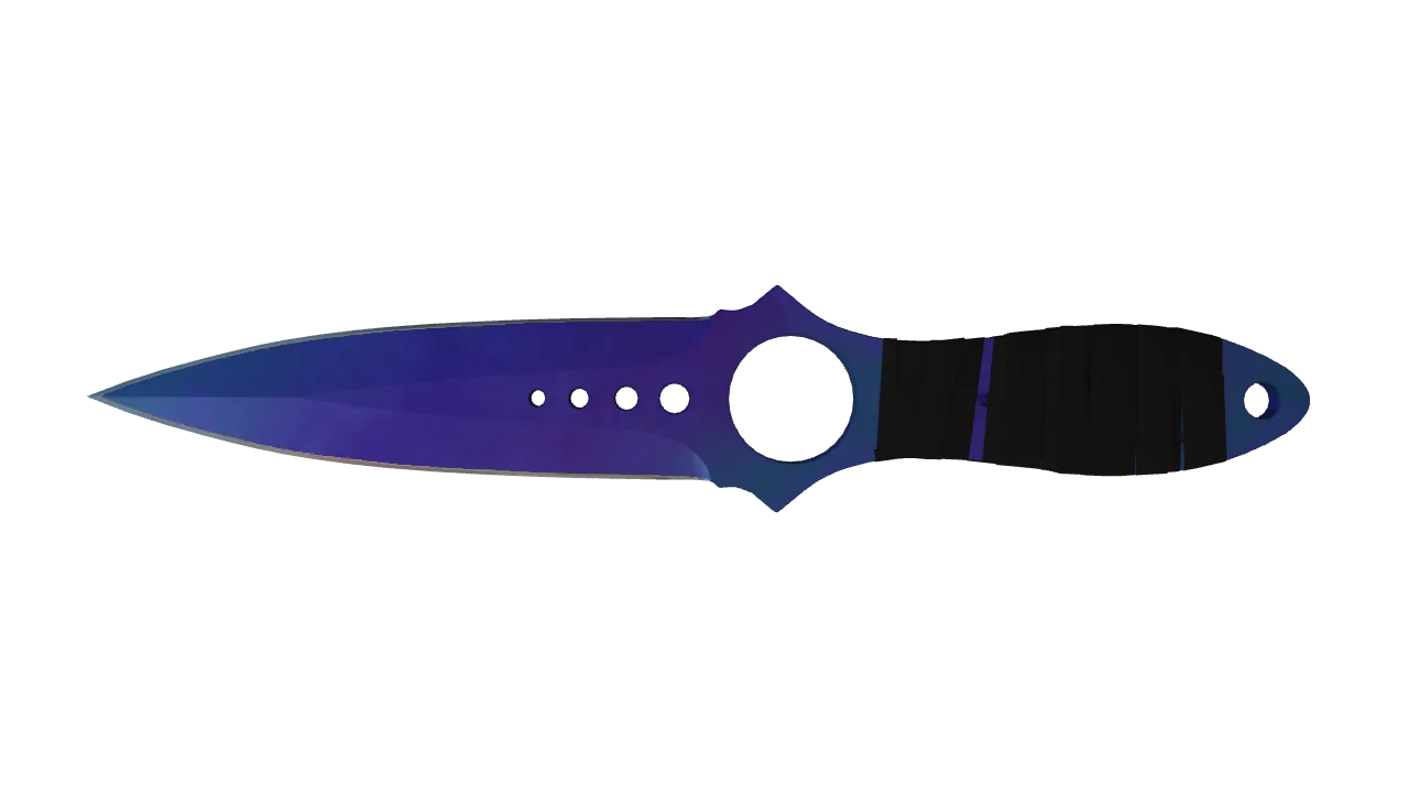 Skeleton Knife | Doppler (Sapphire) seed #659, back