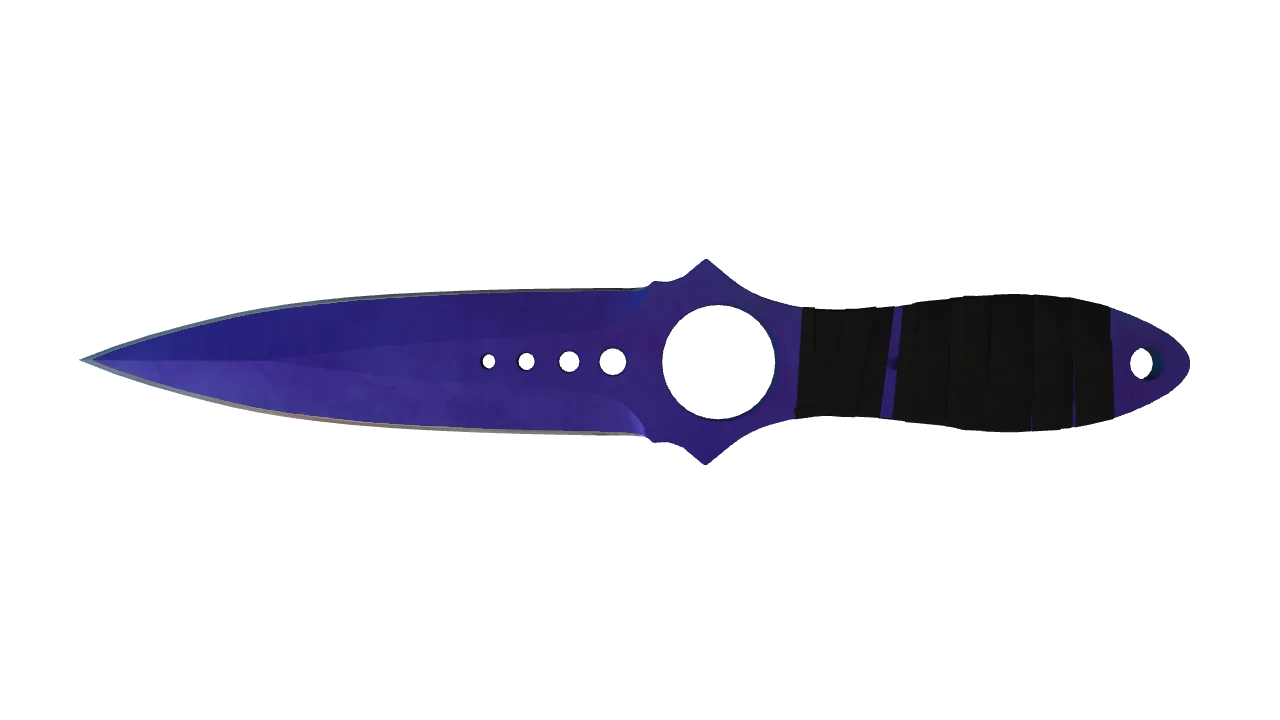 Skeleton Knife | Doppler (Sapphire) seed #660, back