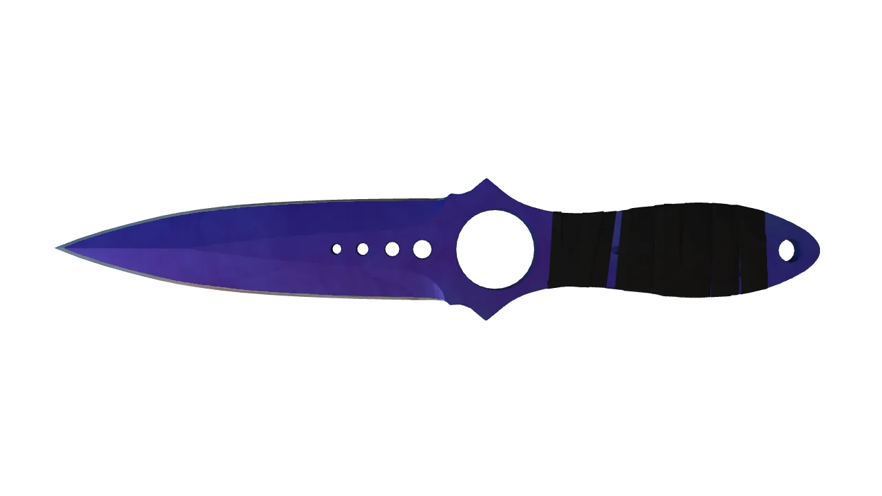 Skeleton Knife | Doppler (Sapphire) seed #681, back