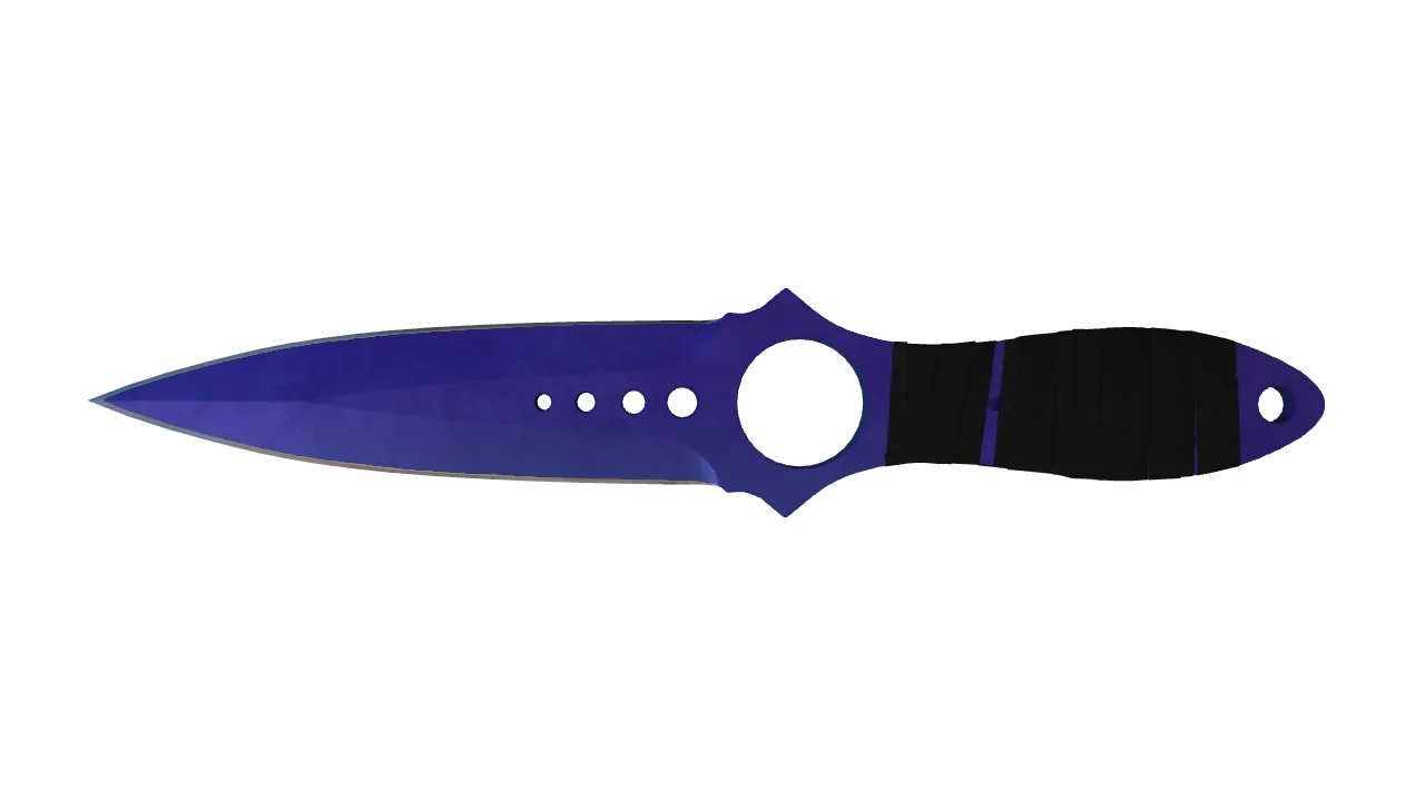 Skeleton Knife | Doppler (Sapphire) seed #701, back