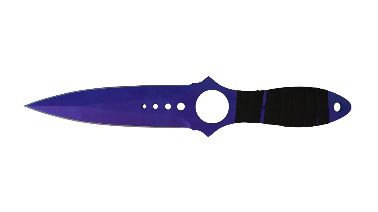 Skeleton Knife | Doppler (Sapphire) seed #771, back