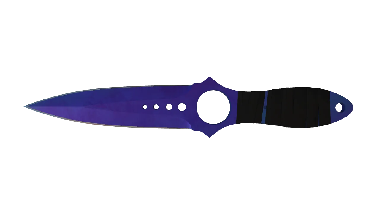 Skeleton Knife | Doppler (Sapphire) seed #793, back