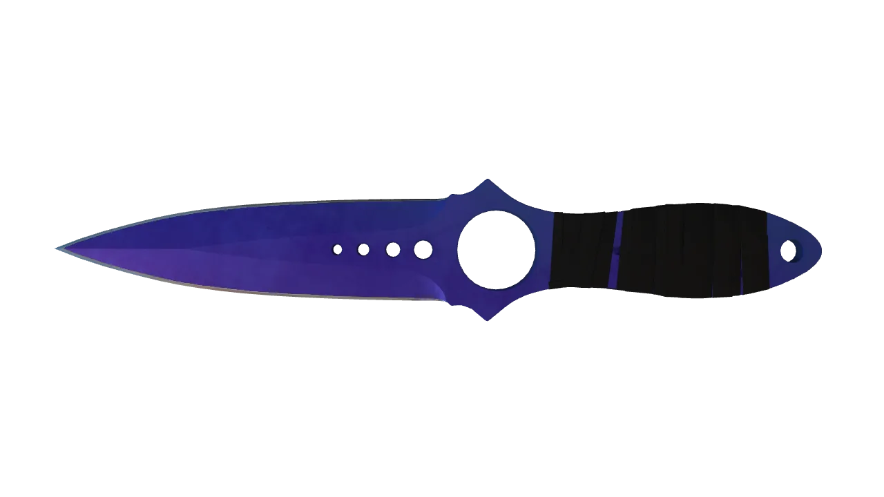 Skeleton Knife | Doppler (Sapphire) seed #81, back
