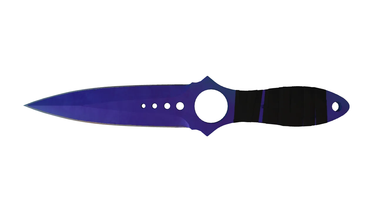 Skeleton Knife | Doppler (Sapphire) seed #826, back