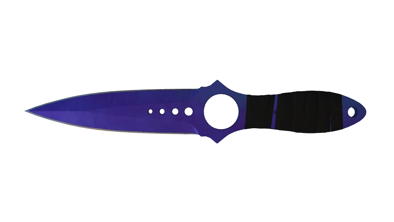 Skeleton Knife | Doppler (Sapphire) seed #832, back