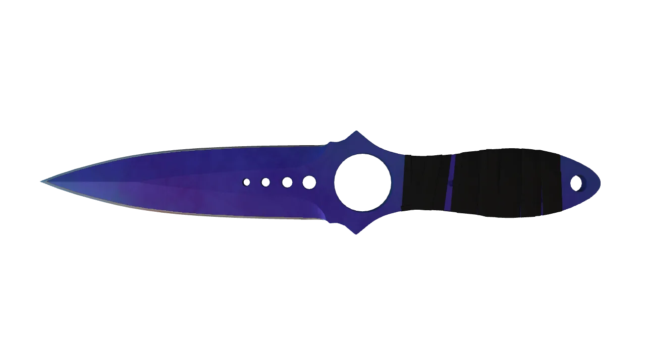 Skeleton Knife | Doppler (Sapphire) seed #836, back