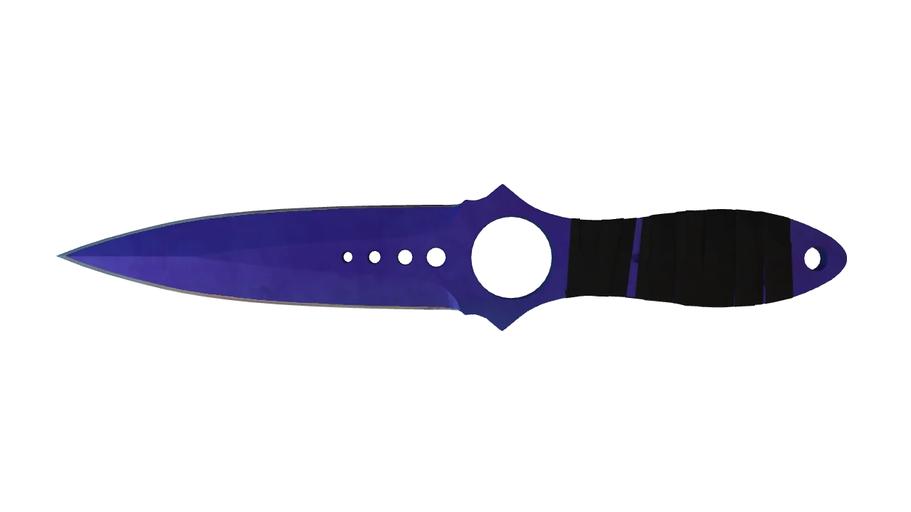 Skeleton Knife | Doppler (Sapphire) seed #87, back