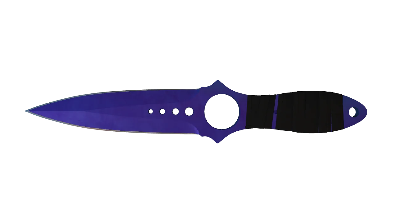 Skeleton Knife | Doppler (Sapphire) seed #874, back