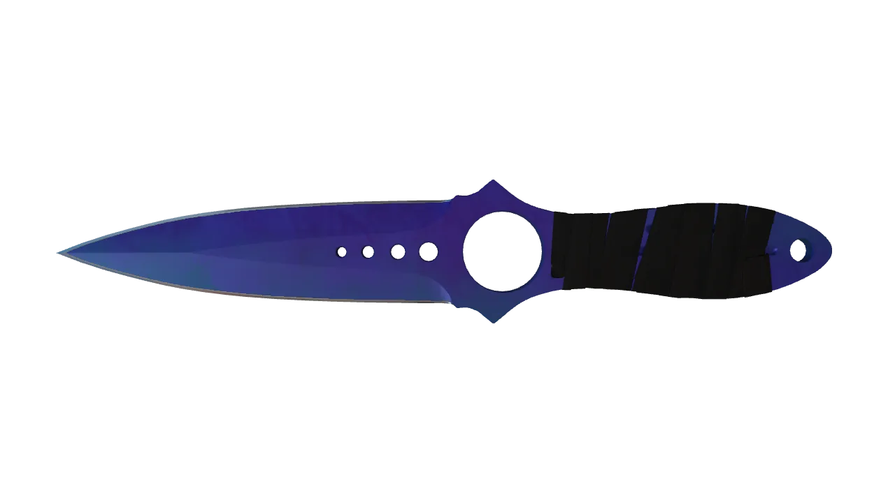Skeleton Knife | Doppler (Sapphire) seed #92, front