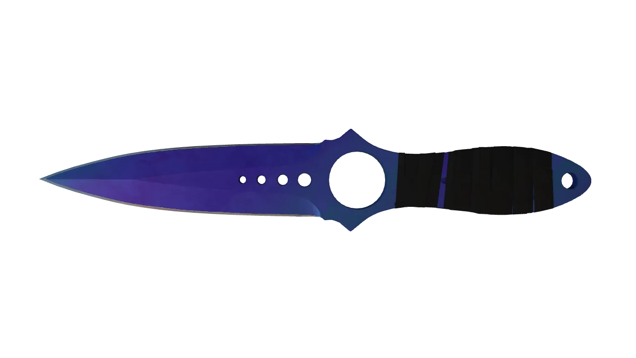 Skeleton Knife | Doppler (Sapphire) seed #940, back