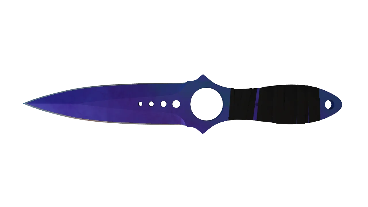 Skeleton Knife | Doppler (Sapphire) seed #971, back