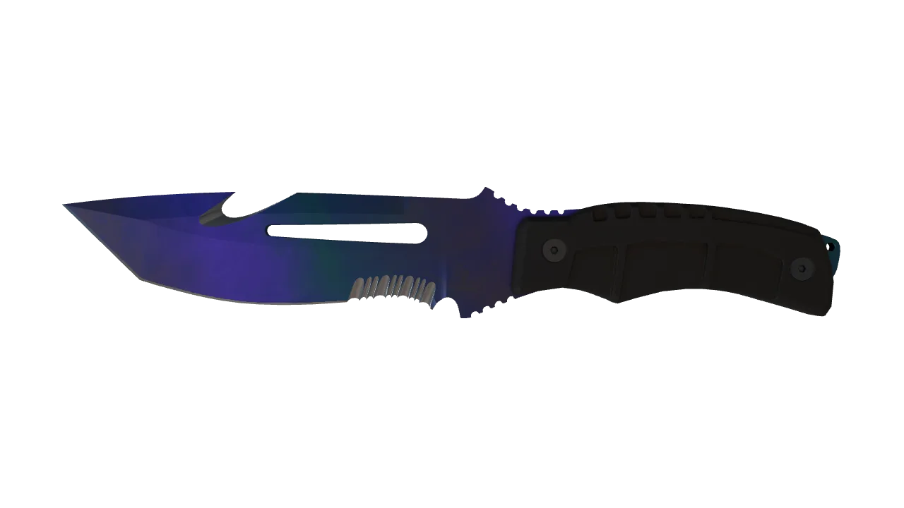 ★ Survival Knife | Doppler (Phase 3) (Factory New) — Dust II light, front