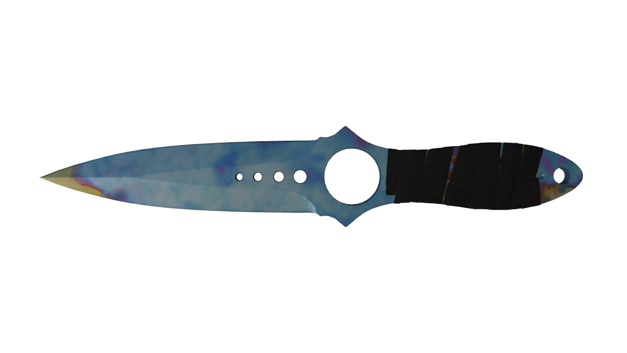 Skeleton Knife | Case Hardened seed #14, front