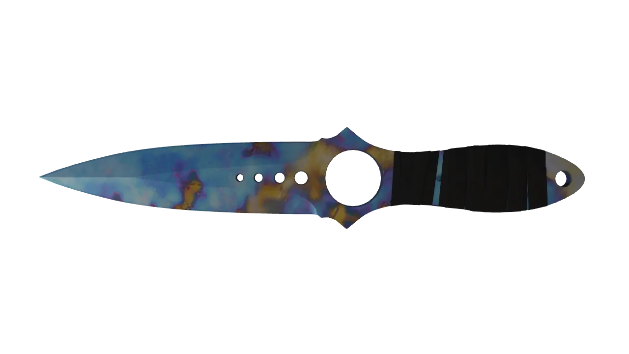 Skeleton Knife | Case Hardened seed #202, back